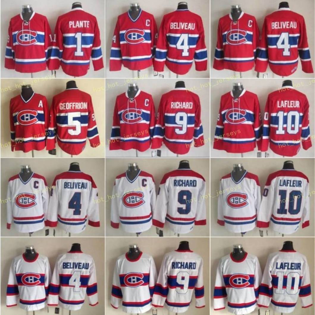 Montreal 10 Guy Lafleur Hockey Jersey Men Canadiens 9 Maurice Richard 1 Jacques Plante 4 Jean Beliveau 5 Bernie Geoffrion Vintage Classic, As
Montreal 10 Guy Lafleur Hockey Jersey Men Canadiens 9 Maurice Richard 1 Jacques Plante 4 Jean Beliveau 5 Bernie Geoffrion Vintage Classic, As