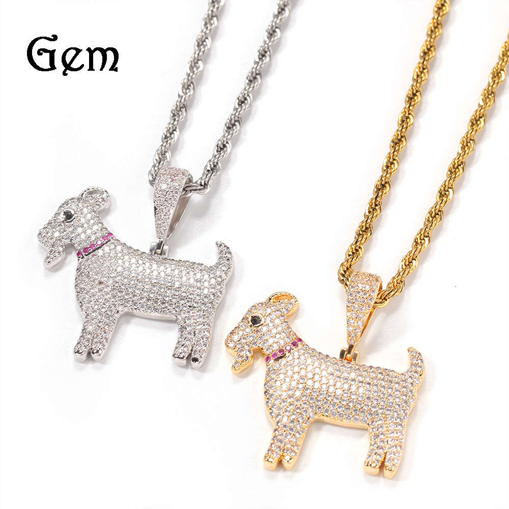 Hip hop zircon goat pendant star street shooting the same cartoon personality couple fashion brand pendant accessories
Hip hop zircon goat pendant star street shooting the same cartoon personality couple fashion brand pendant accessories