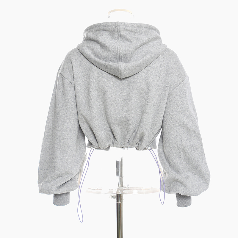 Hollow Out Gray Sweatshirt For Women Hooded Collar Long Sleeve Fake Two Casual Short Tops Female 2021 Fashion Fall, Black
Hollow Out Gray Sweatshirt For Women Hooded Collar Long Sleeve Fake Two Casual Short Tops Female 2021 Fashion Fall, Black