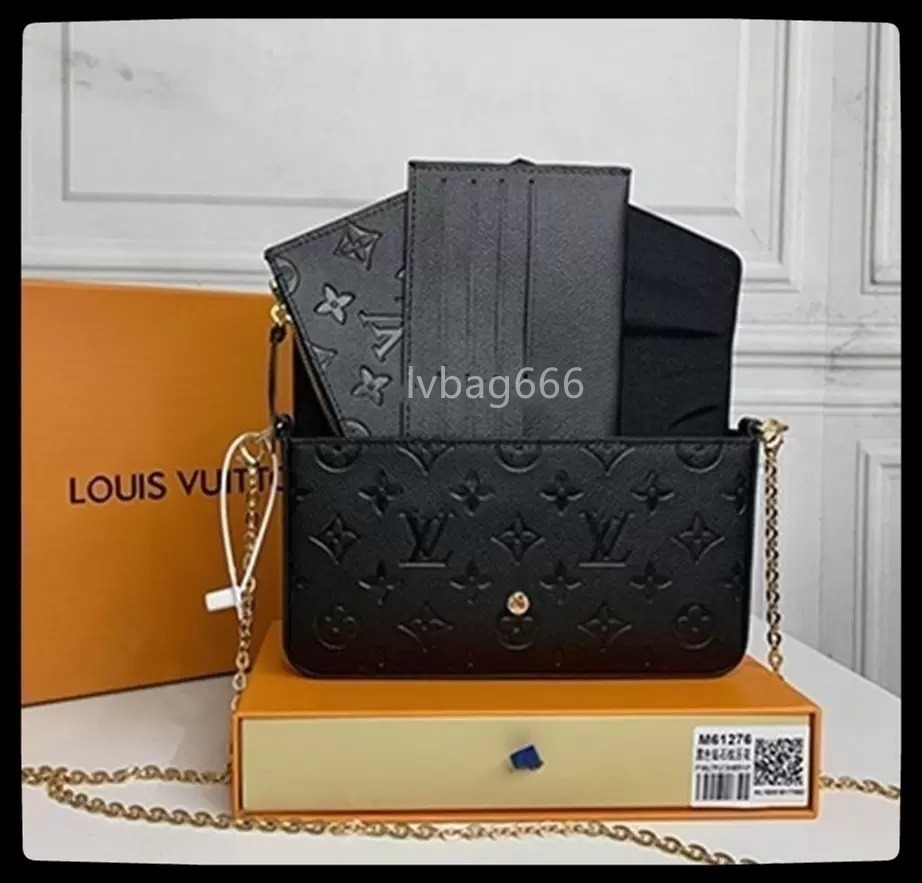 3 pcs/set favorite multi pochette accessories women Crossbody Purse Messenger Shoulder bags Handbags Designers wallets GGLVLouis
Vitton YSL
VUTTON
3 pcs/set favorite multi pochette accessories women Crossbody Purse Messenger Shoulder bags Handbags Designers wallets GGLVLouis
Vitton YSL
VUTTON