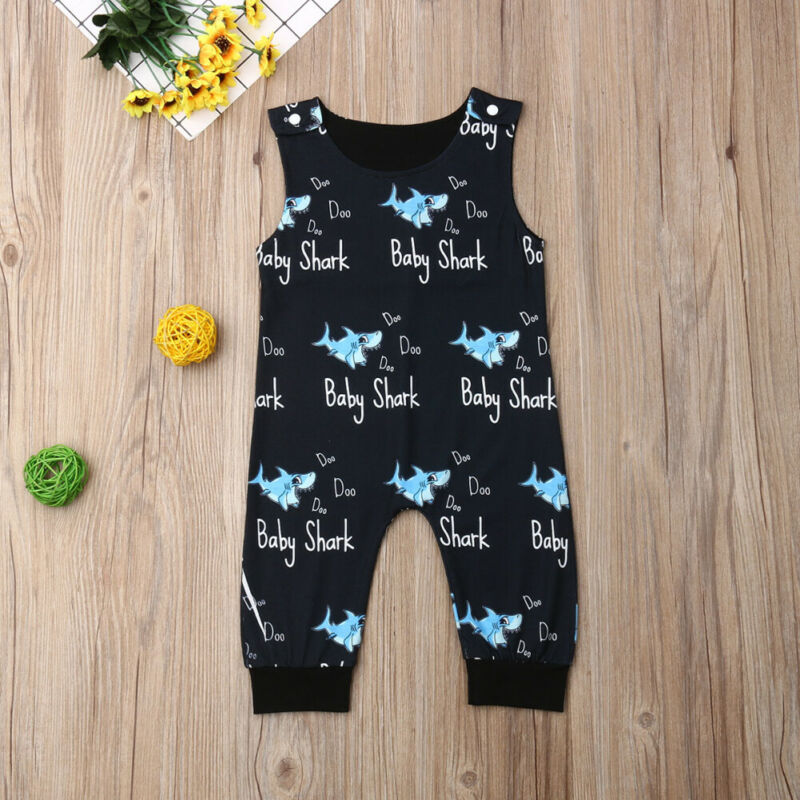 0-24M Baby Boy Clothes Boys Shark Romper Newborn Jumpsuit Kids Outfits Kid Sleeveless Shark Rompers Newborn Overall Sunsuit, Black
0-24M Baby Boy Clothes Boys Shark Romper Newborn Jumpsuit Kids Outfits Kid Sleeveless Shark Rompers Newborn Overall Sunsuit, Black