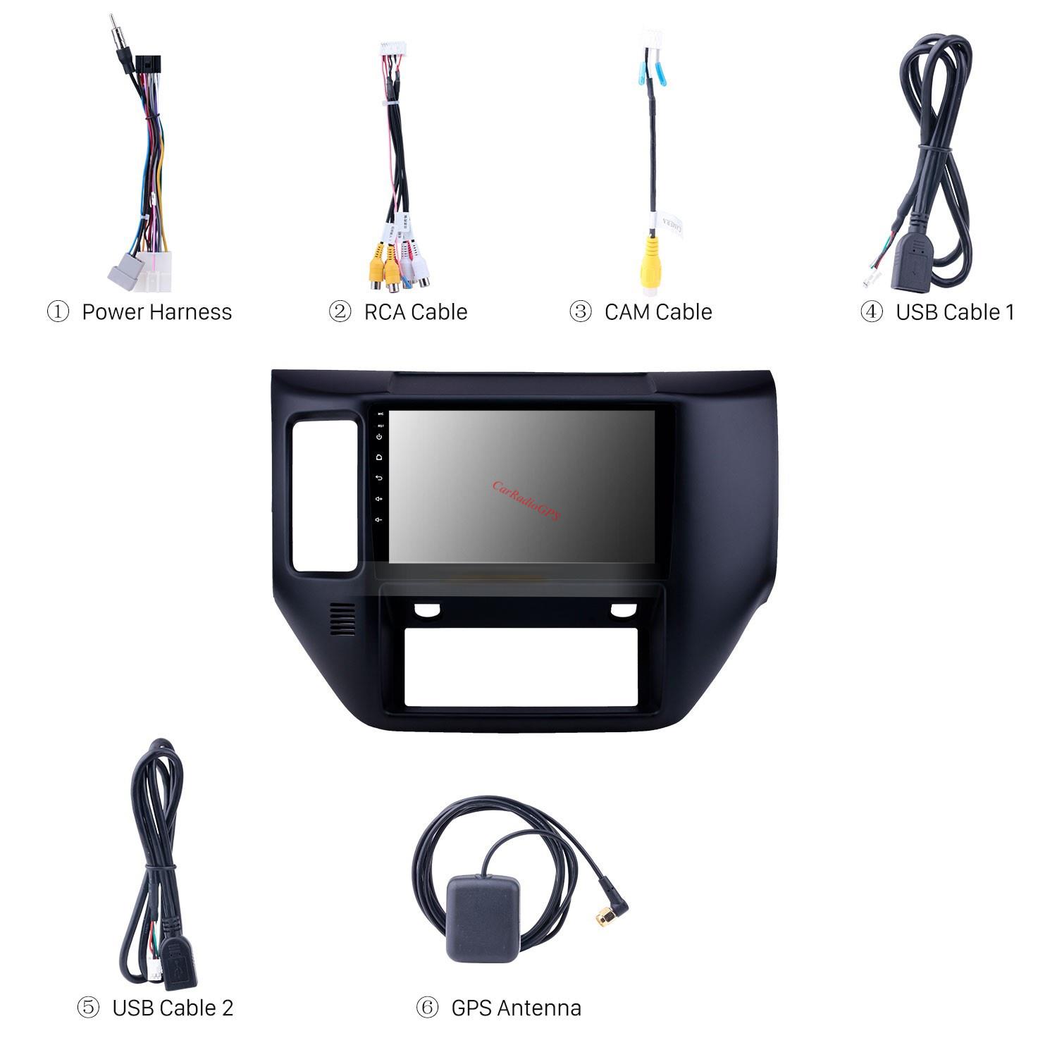 Android Car Dvd Player Touch Screen Multimedia 9 Inch Gps Navigation for Nissan Patrol 2011-2015 support Digital TV Carplay Reverse Camera