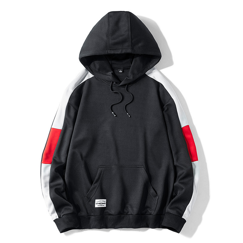 Men Hoodies Sweatshirts Spring Autumn Casual Hoodie Men's Patchwork Hoodies Hip Hop Streetwear Hooded Pullover mens clothes 201104