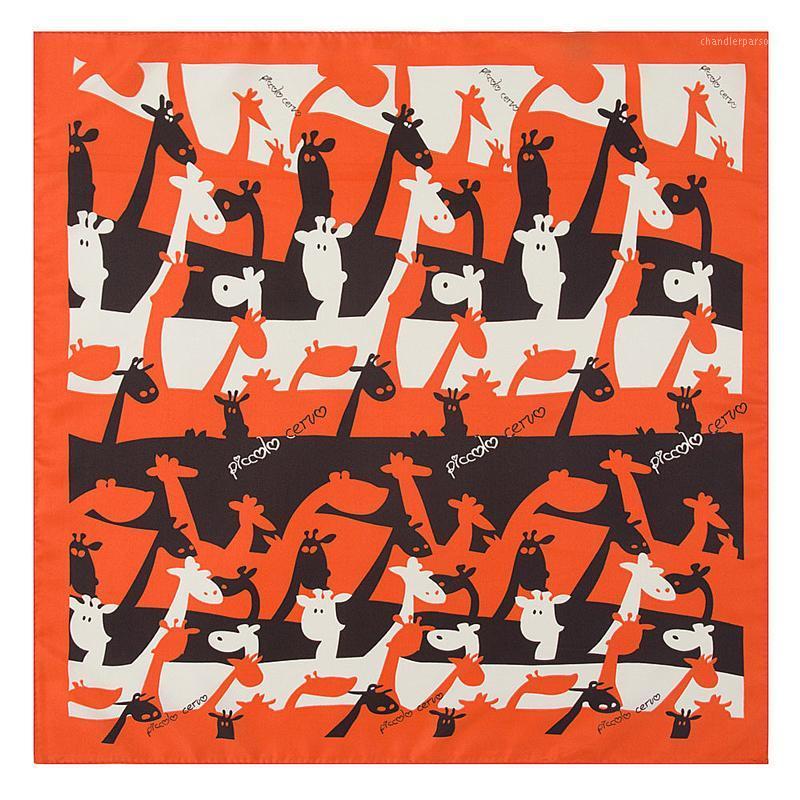 Scarves POBING Fashion Women Scarf Giraffe Print Hijab Silk Satin Shawl Scarfs Foulard Square Head Wraps 60*60CM
Scarves POBING Fashion Women Scarf Giraffe Print Hijab Silk Satin Shawl Scarfs Foulard Square Head Wraps 60*60CM