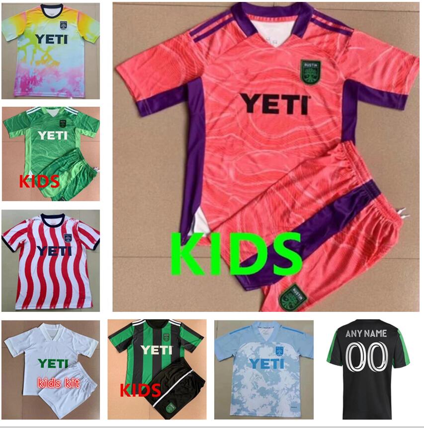 Man kids kit 2021 2022 Austin FC soccer jerseys Inaugural MLS 21 22 BOLD Home Black Road White DARIO CONCA KLEBER XAVIER BAEZ Football shirts Uniforms, Black;yellow
Man kids kit 2021 2022 Austin FC soccer jerseys Inaugural MLS 21 22 BOLD Home Black Road White DARIO CONCA KLEBER XAVIER BAEZ Football shirts Uniforms, Black;yellow