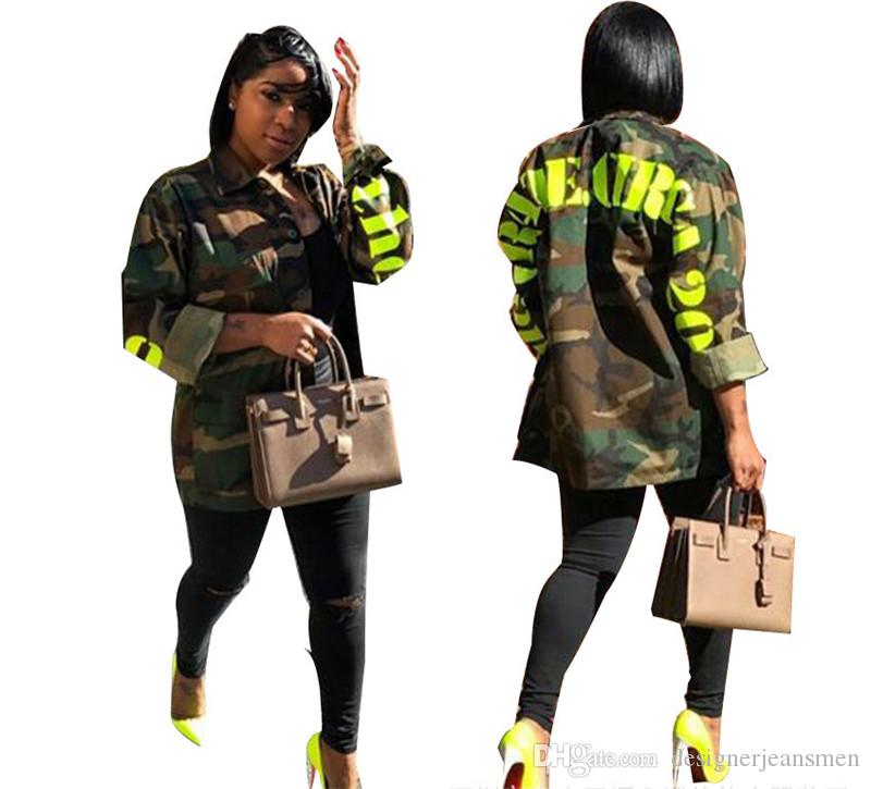 QNPQYX Spring Women Camouflage Jackets Casual Womens Letter Printed Coats Fashion Lapel Neck Outerwear Clothing with Single Breasted
QNPQYX Spring Women Camouflage Jackets Casual Womens Letter Printed Coats Fashion Lapel Neck Outerwear Clothing with Single Breasted