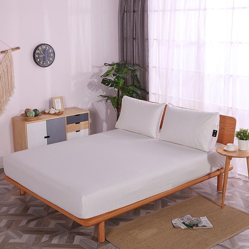 Sheets & Sets Earthing Fitted Sheet Earth Grounding Cotton &Silver Conductive Kit Revitalize And Energize (137*203cm)with 2 Case, White
Sheets & Sets Earthing Fitted Sheet Earth Grounding Cotton &Silver Conductive Kit Revitalize And Energize (137*203cm)with 2 Case, White