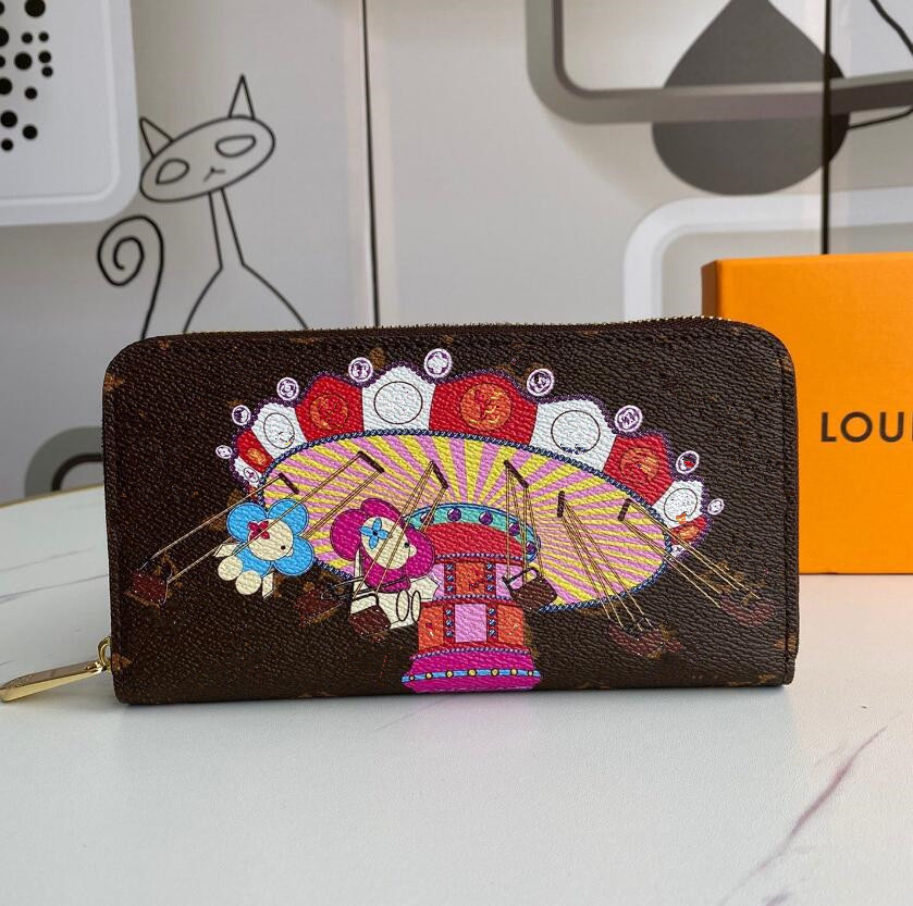 Top Quality Cartoon Zipper Wallet Amusement Park Dolls Womens Coin Purses Brand Fashion Multi-Card Slots Large Capacity Female Long Clutch Bags
Top Quality Cartoon Zipper Wallet Amusement Park Dolls Womens Coin Purses Brand Fashion Multi-Card Slots Large Capacity Female Long Clutch Bags