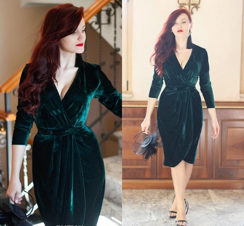 2021 New Vestido De Festa Sexy Dark Green v Neck Veet Short Cocktail Long Sleeves Ruched Club Wear Evening Prom Es 5510, Black
2021 New Vestido De Festa Sexy Dark Green v Neck Veet Short Cocktail Long Sleeves Ruched Club Wear Evening Prom Es 5510, Black