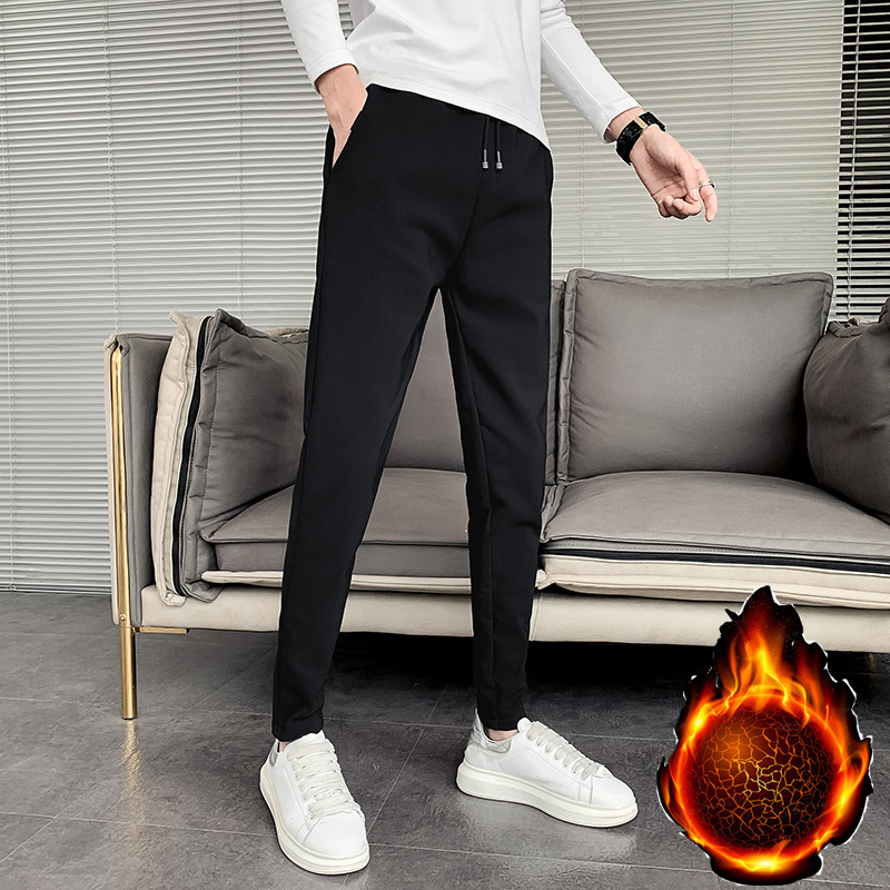 2021 New Thin Korean Slacks Fit Men's Clothing Thick Winter Warm Waist Streetwear Fashion Plus Veet Black Pants 28-34 Ubee
2021 New Thin Korean Slacks Fit Men's Clothing Thick Winter Warm Waist Streetwear Fashion Plus Veet Black Pants 28-34 Ubee