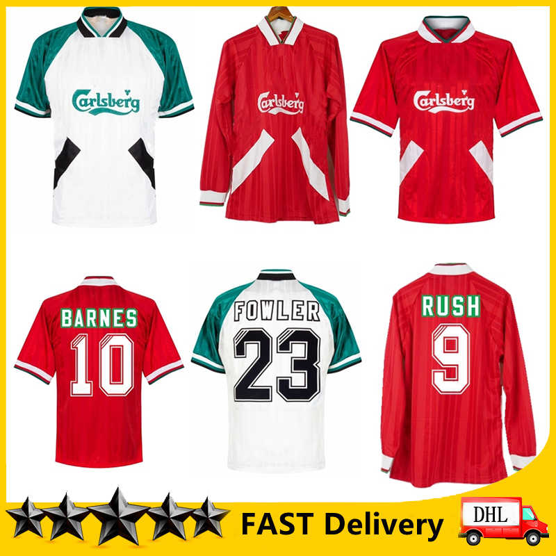 1993 1995 Barnes Rush Clough Redknapp Fowler Stewart retro soccer jersey 93 94 95 Nicol McManaman Fowler vintage classic football shirt, Home epl longsleeve
1993 1995 Barnes Rush Clough Redknapp Fowler Stewart retro soccer jersey 93 94 95 Nicol McManaman Fowler vintage classic football shirt, Home epl longsleeve