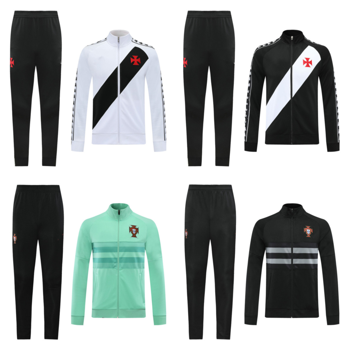 2020 2021 Vasco da Gama RJ Soccer Jackets Tracksuit RIOS MAXI jogging Training suit MURIQ PAULINHO FABIANO football Survetement, Black
2020 2021 Vasco da Gama RJ Soccer Jackets Tracksuit RIOS MAXI jogging Training suit MURIQ PAULINHO FABIANO football Survetement, Black