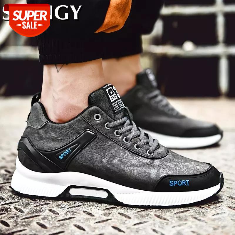 Mens Sports Shoes New Increase PU Leather Waterproof Male Footwear Lace Up Athletic Breathable Big Size Casual Shoes Men Sneaker #Je1D
Mens Sports Shoes New Increase PU Leather Waterproof Male Footwear Lace Up Athletic Breathable Big Size Casual Shoes Men Sneaker #Je1D