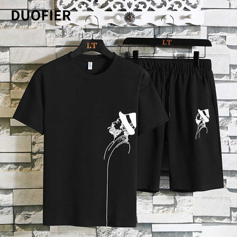 Summer Men's Sets Tracksuit Sportswear Track Suits Male Sweatsuit Short Sleeves T shirt Fashion Leisure 2 Piece Set 7XL 8XL 210603, Dm667grey
Summer Men's Sets Tracksuit Sportswear Track Suits Male Sweatsuit Short Sleeves T shirt Fashion Leisure 2 Piece Set 7XL 8XL 210603, Dm667grey