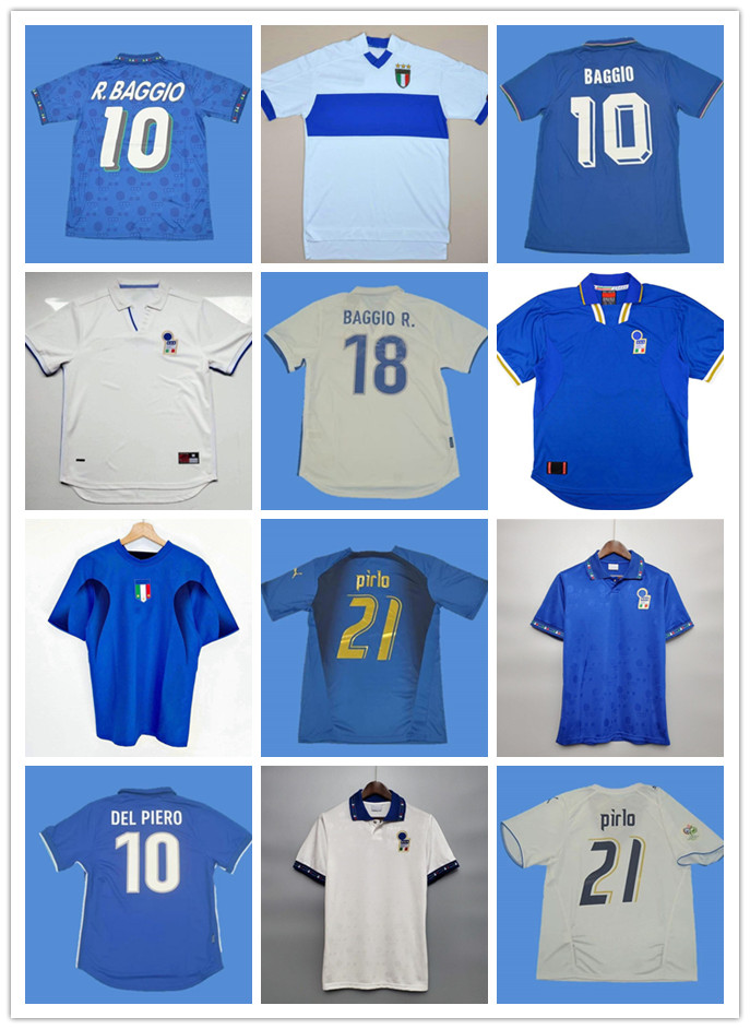 1982 Italy Retro soccer Jersey 1990 1996 1998 2000 HOME FOOTBALL 1994 Maldini Baggio Donadoni Schillaci Totti Del Piero 2006 Pirlo Inzaghi buffon, Ivory
1982 Italy Retro soccer Jersey 1990 1996 1998 2000 HOME FOOTBALL 1994 Maldini Baggio Donadoni Schillaci Totti Del Piero 2006 Pirlo Inzaghi buffon, Ivory