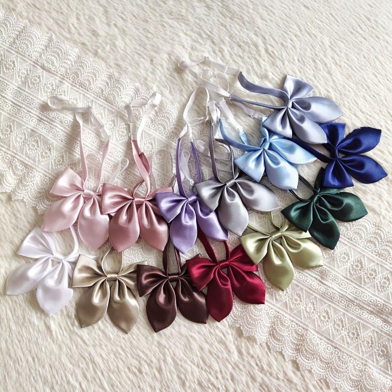 Neck Ties School Dresses For Girl Solid Bow Tie Lady Jk Uniforms Collar Butterfly Cravat Candy Color Sailor Suits High Student
Neck Ties School Dresses For Girl Solid Bow Tie Lady Jk Uniforms Collar Butterfly Cravat Candy Color Sailor Suits High Student