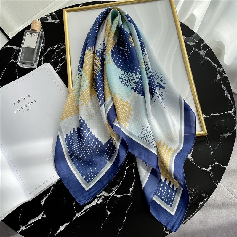 Scarves 2021 Fashion 70*70cm Square Scarf Ladies Silk Print Shawl Office Hair Neck Bandana Muslim
Scarves 2021 Fashion 70*70cm Square Scarf Ladies Silk Print Shawl Office Hair Neck Bandana Muslim