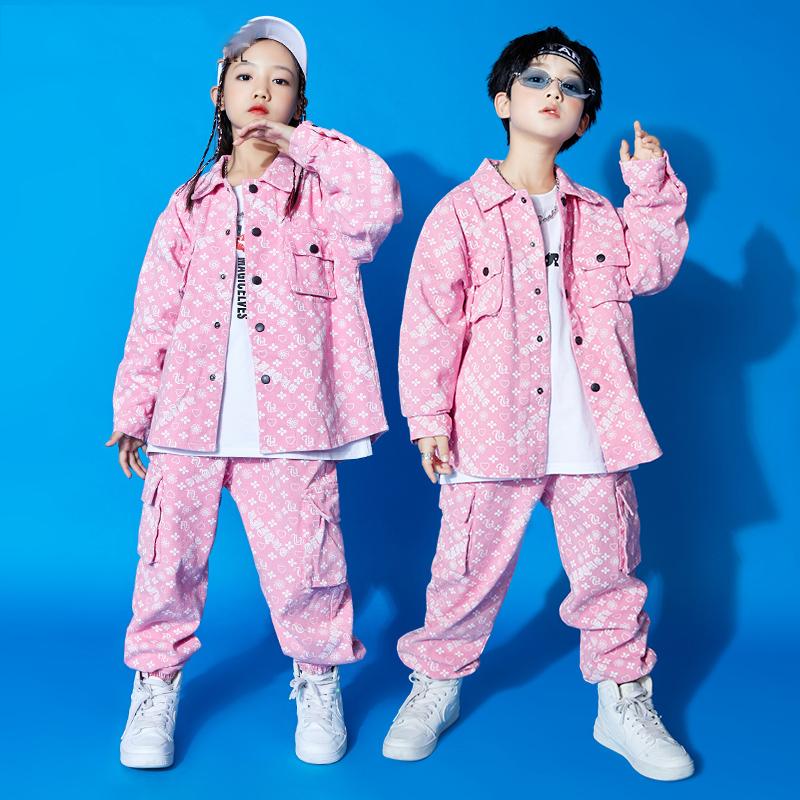 Stage Wear Hip Hop Clothes For Girls Loose Shirts Long Sleeves Coat Pants Boys Jazz Street Dance Costume Concert Performance Outfits BL7250
Stage Wear Hip Hop Clothes For Girls Loose Shirts Long Sleeves Coat Pants Boys Jazz Street Dance Costume Concert Performance Outfits BL7250