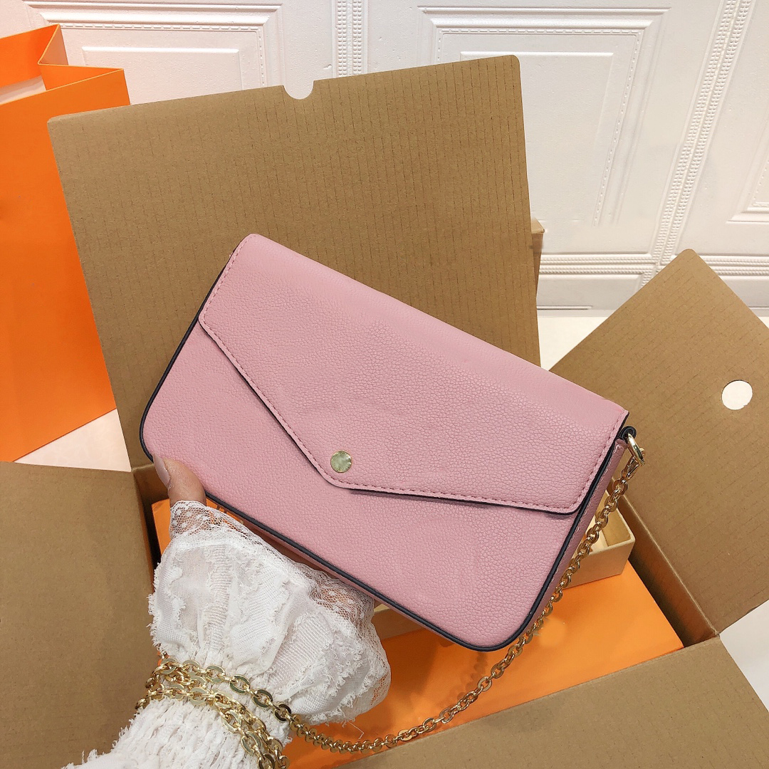 Women Messenger Leather handbag Evening Bag Original box 3 in 1 high quality flower checkers Coin Purse, Black
Women Messenger Leather handbag Evening Bag Original box 3 in 1 high quality flower checkers Coin Purse, Black