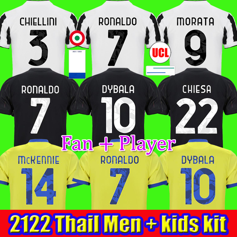 RONALDO DYBALA 21 22 soccer jerseys LOCATELLI KAIO JORGE MORATA KULUSEVSKI football shirt CHIESA DE LIGT Camiseta fútbol 2021 2022 maillot foot, Black
RONALDO DYBALA 21 22 soccer jerseys LOCATELLI KAIO JORGE MORATA KULUSEVSKI football shirt CHIESA DE LIGT Camiseta fútbol 2021 2022 maillot foot, Black