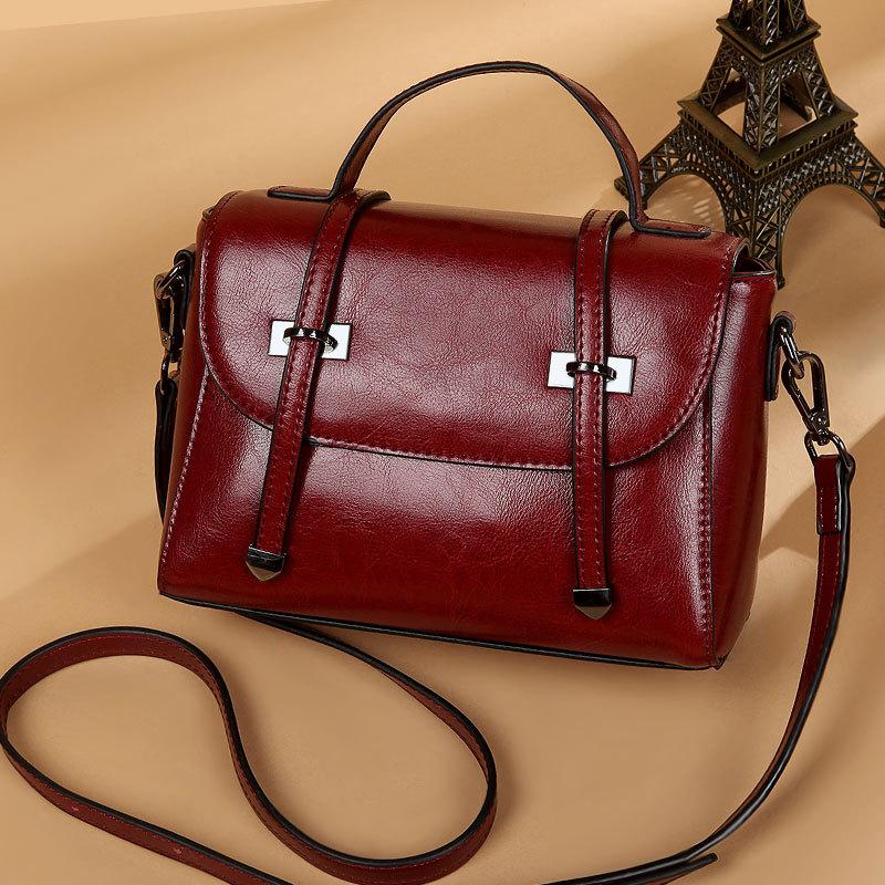Genuine Leather Crossbody Bags Cowhide Handbag New Fashion All-Match Women's Shoulder Bag, Black
Genuine Leather Crossbody Bags Cowhide Handbag New Fashion All-Match Women's Shoulder Bag, Black