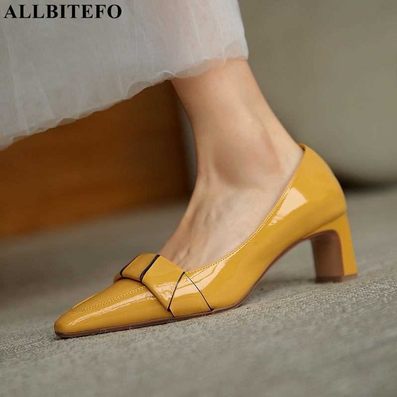ALLBITEFO high quality genuine leather brand high heels women shoes autumn/spring women high heel shoes office ladies shoes 210611, As picture
ALLBITEFO high quality genuine leather brand high heels women shoes autumn/spring women high heel shoes office ladies shoes 210611, As picture