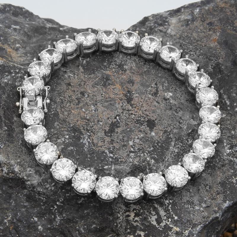 1 Row Round Cut CZ 8mm Tennis Bracelet Gold silver color Tone 22cm Copper Cubic Zirconia Mens hip Hop Jewelry
1 Row Round Cut CZ 8mm Tennis Bracelet Gold silver color Tone 22cm Copper Cubic Zirconia Mens hip Hop Jewelry