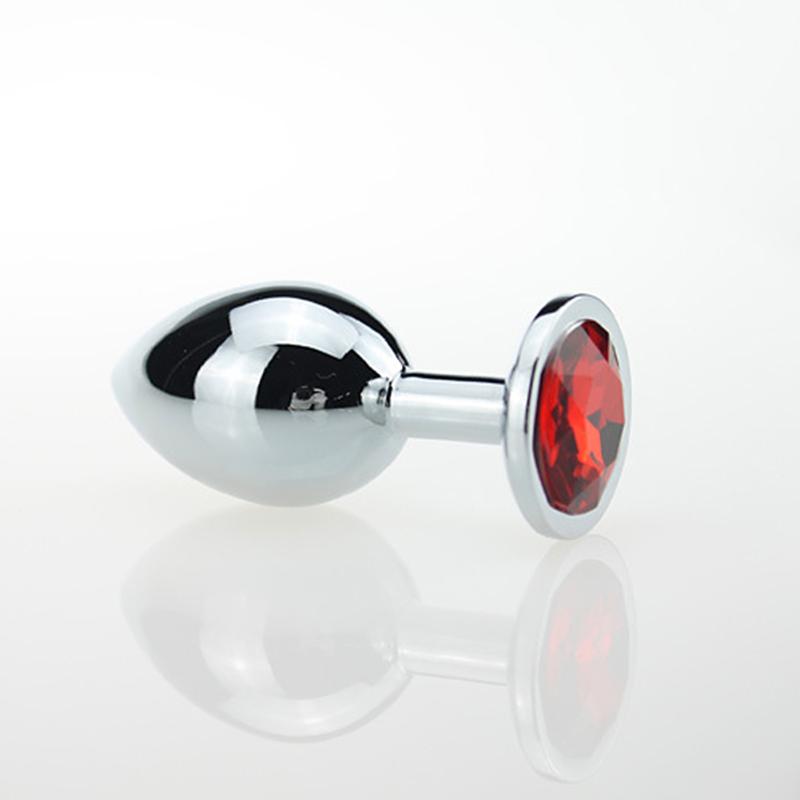 Sex Toys For Couples Unisex Small Size Stainless Steel Dildo Anal BuPlug Stimulator Adult Toy