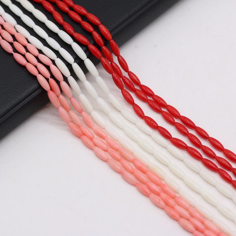 Other Natural Coarl Beaded Rice Shape Top Sellings Loose For Making DIY Necklace Accessories Gift 3x9mm
Other Natural Coarl Beaded Rice Shape Top Sellings Loose For Making DIY Necklace Accessories Gift 3x9mm