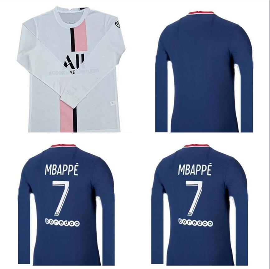 #30 MESSI long sleeve full Maillot de foot paris 2021 2022 soccer jerseys #4 SERGIO RAMOS third home away fourth 21 22 MBAPPE HAKIMI footbal, Black;yellow
#30 MESSI long sleeve full Maillot de foot paris 2021 2022 soccer jerseys #4 SERGIO RAMOS third home away fourth 21 22 MBAPPE HAKIMI footbal, Black;yellow