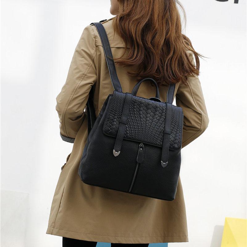 Women Leather Backpack Fashion Real Cowhide Leather Backpack Genuine Bag Women High Quality Black
Women Leather Backpack Fashion Real Cowhide Leather Backpack Genuine Bag Women High Quality Black