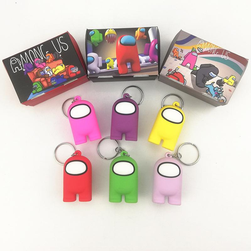 Movie & Games Keychain accessories Among US Action Figures 5CM PVC Solid Doll Toys Cute Key Ring
Movie & Games Keychain accessories Among US Action Figures 5CM PVC Solid Doll Toys Cute Key Ring