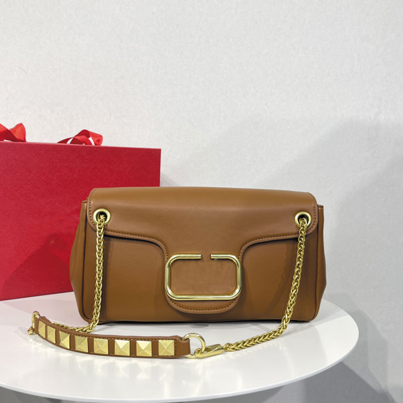 Chain Handbags Crossbody Bag Women Shoulder Handbag Genuine Leather Bags hInside Zippered Pocket Removable Starp Oversized Rivets Gold hardware, Box
Chain Handbags Crossbody Bag Women Shoulder Handbag Genuine Leather Bags hInside Zippered Pocket Removable Starp Oversized Rivets Gold hardware, Box