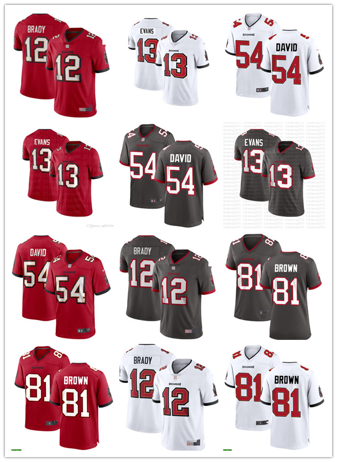 Men Women YouthTampaBayBuccaneers54 Lavonte David 81 Antonio Brown 12 Tom Brady 13 Mike Evans custom red Grey White Football Jersey, Colour
Men Women YouthTampaBayBuccaneers54 Lavonte David 81 Antonio Brown 12 Tom Brady 13 Mike Evans custom red Grey White Football Jersey, Colour