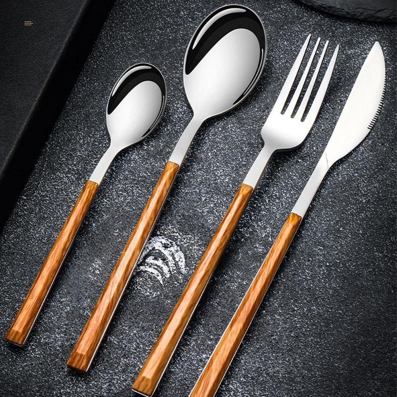 1PC Stainless Steel Imitation Wood Fork Spoon With Long Handle Tableware Western Knife Fork Spoon Home Kitchen Accessories
1PC Stainless Steel Imitation Wood Fork Spoon With Long Handle Tableware Western Knife Fork Spoon Home Kitchen Accessories