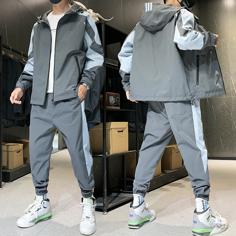 2021 New Men's Autumn Hoodies Tracksuit Set Male Sweatshirt Sweatpants Streetwear Fashion Trousers High Street Jackets Sets X3ei Q7q4, Grey
2021 New Men's Autumn Hoodies Tracksuit Set Male Sweatshirt Sweatpants Streetwear Fashion Trousers High Street Jackets Sets X3ei Q7q4, Grey
