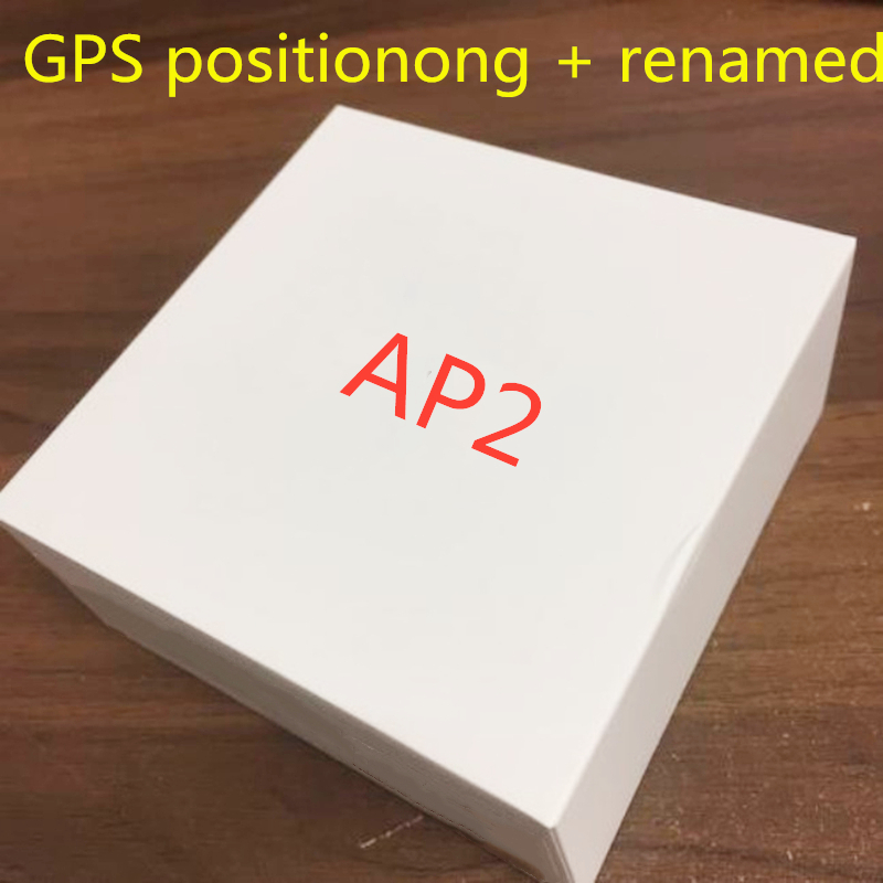AP2 pods Valid Serial Number headphone Air 2 H1 chip Renamed headset 2nd Generation Wireless Charging Bluetooth Earphones GPS Positioning
AP2 pods Valid Serial Number headphone Air 2 H1 chip Renamed headset 2nd Generation Wireless Charging Bluetooth Earphones GPS Positioning