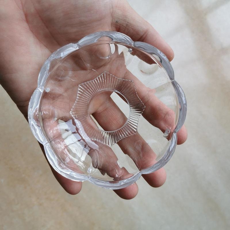 2pcs/lot D100XH28mm European style star anise flower glass bowl chandelier decorative disc.E14 tray lighting accessories
2pcs/lot D100XH28mm European style star anise flower glass bowl chandelier decorative disc.E14 tray lighting accessories