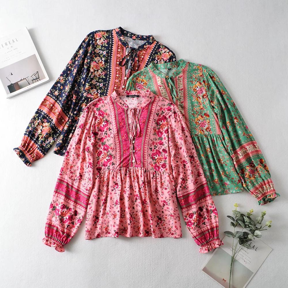 2021 BOHO Lacing up Collar Floral Print Pullover Shirt Women Elastic Waist Maxi Long Skirt Pink Holiday 2 Pieces Set, Red
2021 BOHO Lacing up Collar Floral Print Pullover Shirt Women Elastic Waist Maxi Long Skirt Pink Holiday 2 Pieces Set, Red