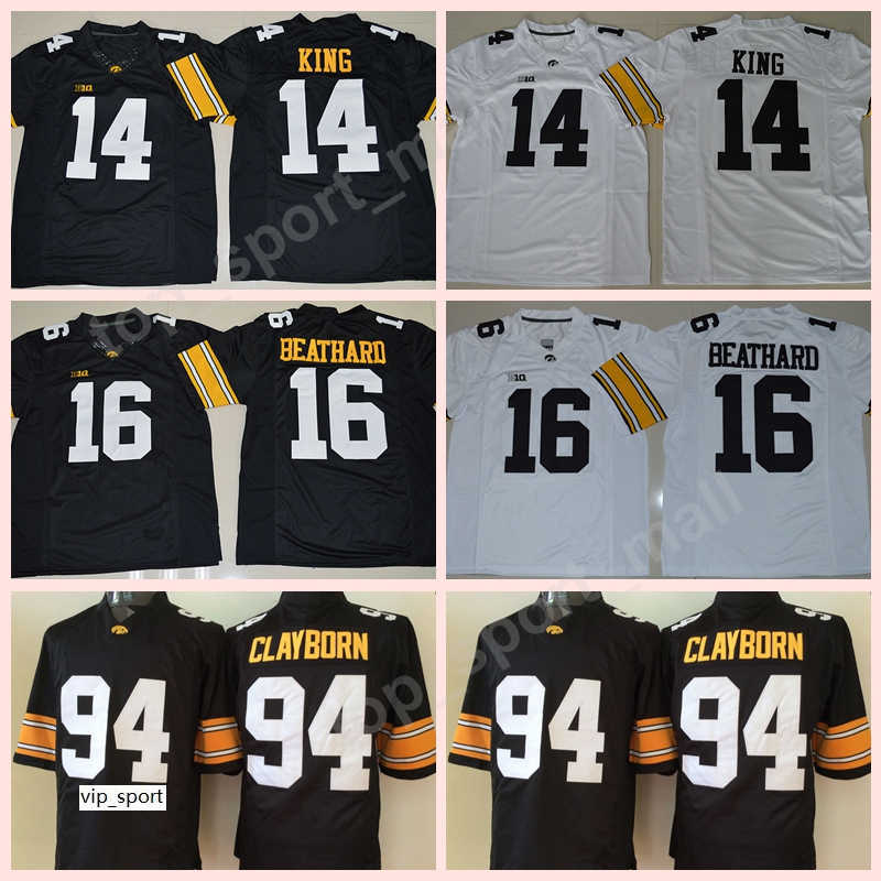 Custom Name Iowa Hawkeyes Jerseys NCAA College Football Desmond King Jersey CJ Beathard Adrian Clayborn Big Ten University Black White, 14 white
Custom Name Iowa Hawkeyes Jerseys NCAA College Football Desmond King Jersey CJ Beathard Adrian Clayborn Big Ten University Black White, 14 white