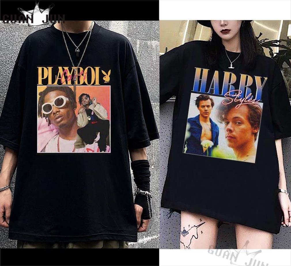 Unisex Rap Tupac Playboi Men T Shirts Juice Wrld Lil Short Sleeve Hip Hop Streetwear Casual Harry Style, White;black
Unisex Rap Tupac Playboi Men T Shirts Juice Wrld Lil Short Sleeve Hip Hop Streetwear Casual Harry Style, White;black