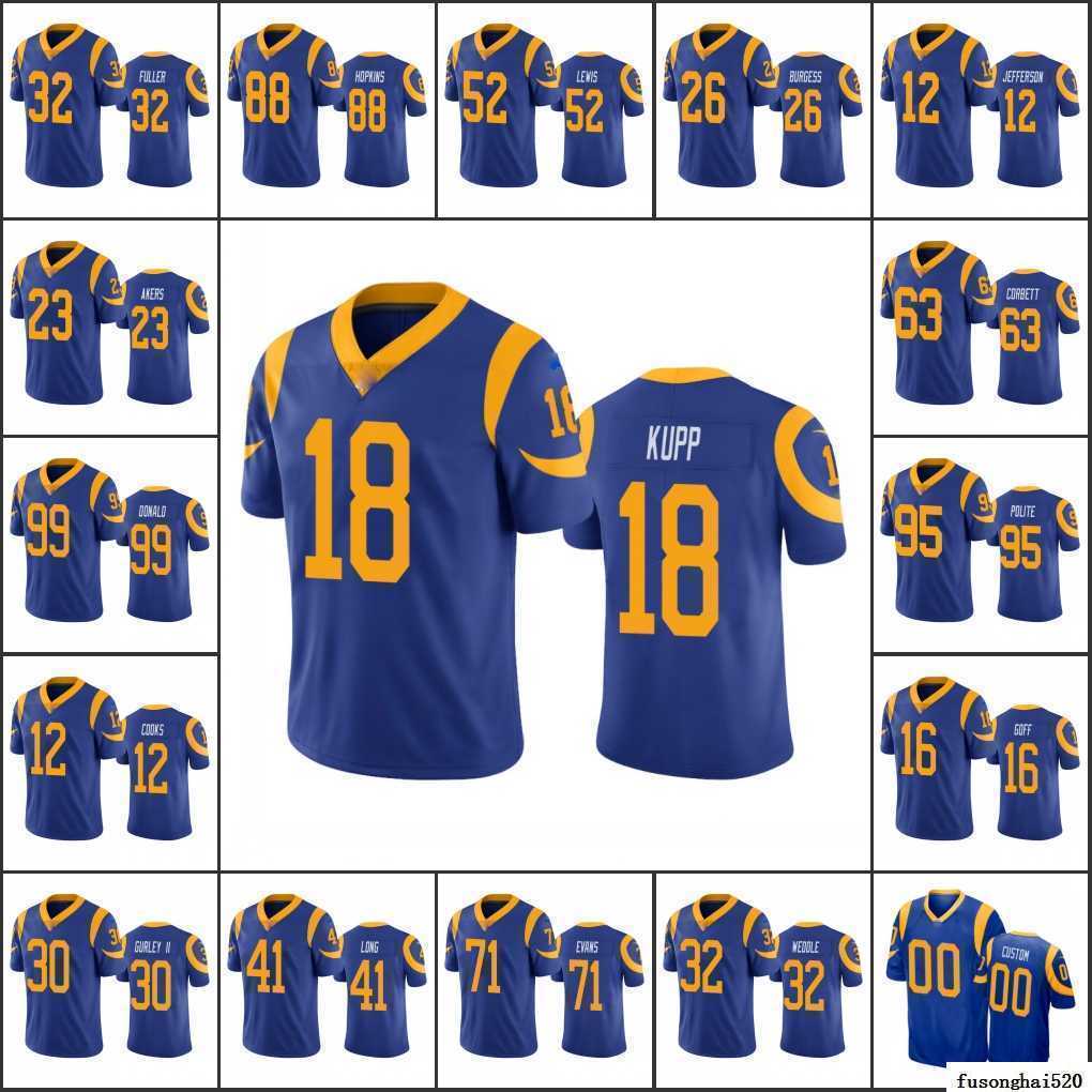 Top Quality Custom Los Angeles's Rams's Men #16 Jared Goff 30 Todd Gurley II 99 Aaron Donald Women Youth Custom Vapor Untouchable Limited Jersey
Top Quality Custom Los Angeles's Rams's Men #16 Jared Goff 30 Todd Gurley II 99 Aaron Donald Women Youth Custom Vapor Untouchable Limited Jersey