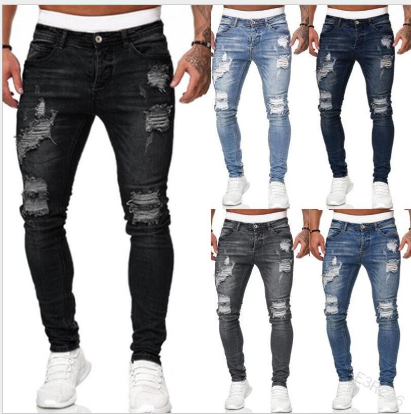 New Men Ripped holes Denim jeans 2021 skinny blue Jeans Trousers for Man slim fit with Pleated Washed streetwear pants men, Multicolor
New Men Ripped holes Denim jeans 2021 skinny blue Jeans Trousers for Man slim fit with Pleated Washed streetwear pants men, Multicolor