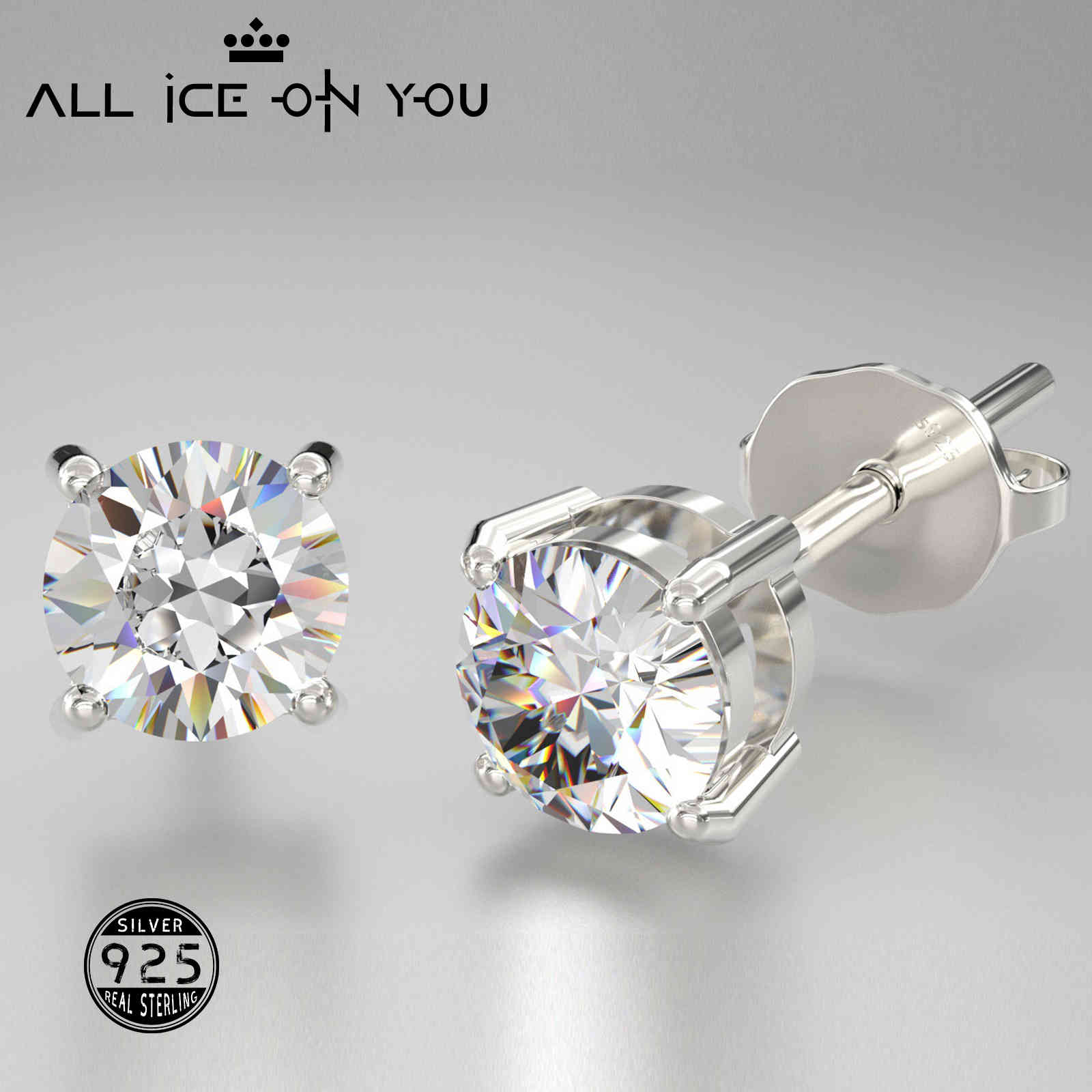 2021New Top Luxury 3/4/5MM 0.1-0.5 Carat D Color Moissanite Earrings 925 Sterling Silver Jewelry For Women Gift GRA Certificate
2021New Top Luxury 3/4/5MM 0.1-0.5 Carat D Color Moissanite Earrings 925 Sterling Silver Jewelry For Women Gift GRA Certificate