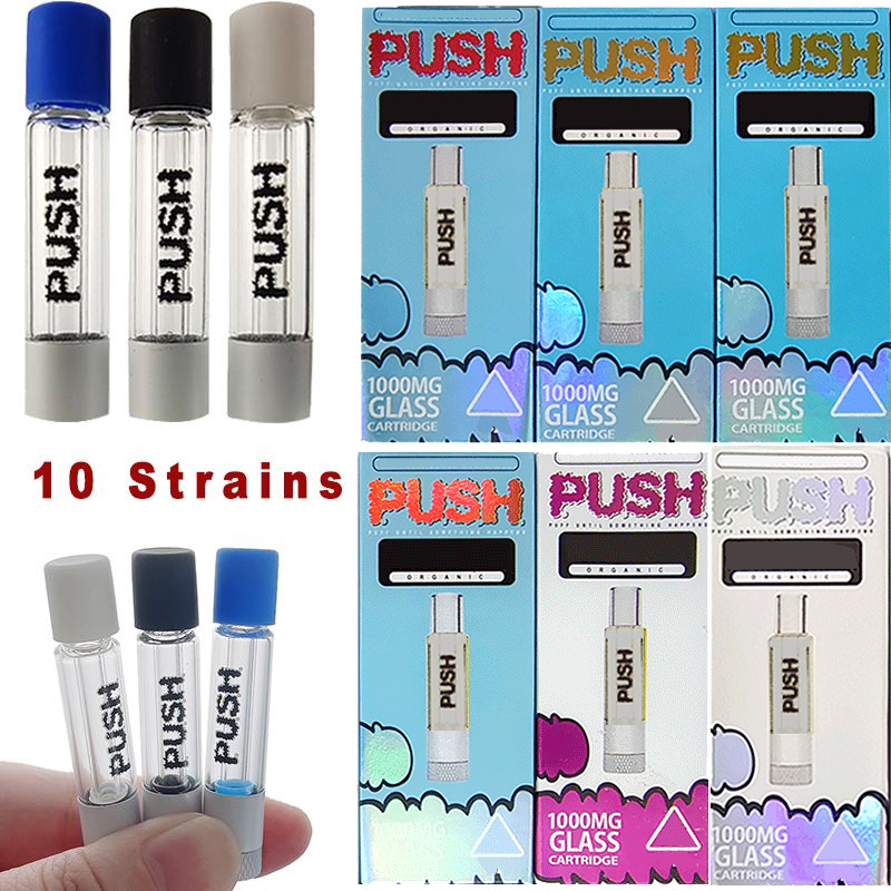 Customizable All Glass Push Atomizers Empty Vape Cartridges Packaging 10 Strains 1ml Atomizer Thick Oil Cartridge 510 Thread Dab Pen Wax Vaporizer
Customizable All Glass Push Atomizers Empty Vape Cartridges Packaging 10 Strains 1ml Atomizer Thick Oil Cartridge 510 Thread Dab Pen Wax Vaporizer