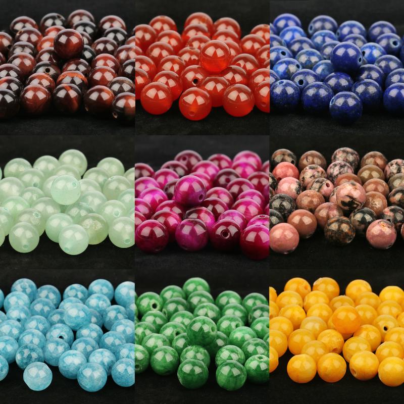 Other 4/6/8/10mm Natural Stone Beads Rose Quartz Lapis Lazuli Tourmaline Aquamarine Loose For Jewelry Making Diy Bracelet
Other 4/6/8/10mm Natural Stone Beads Rose Quartz Lapis Lazuli Tourmaline Aquamarine Loose For Jewelry Making Diy Bracelet