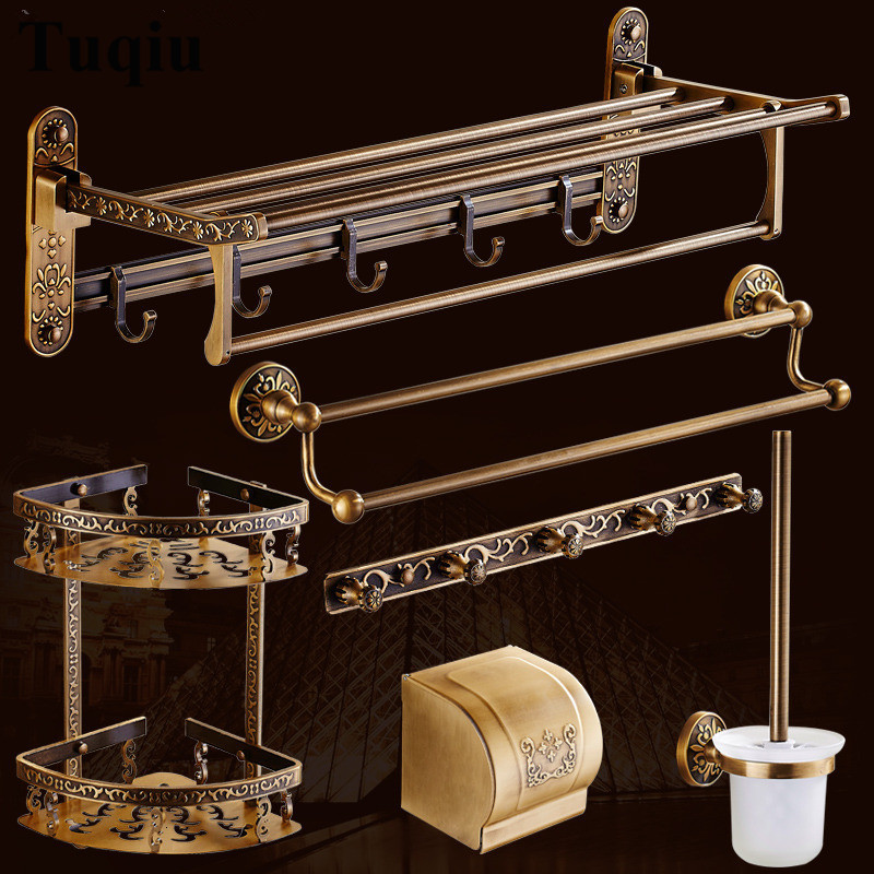 2021 New Bathroom Accessories Set Antique Bronze Carved Aluminum Bath Hardware Sets Towel Rack,paper Holder Toilet Brush Holder,hooks 54eg
2021 New Bathroom Accessories Set Antique Bronze Carved Aluminum Bath Hardware Sets Towel Rack,paper Holder Toilet Brush Holder,hooks 54eg