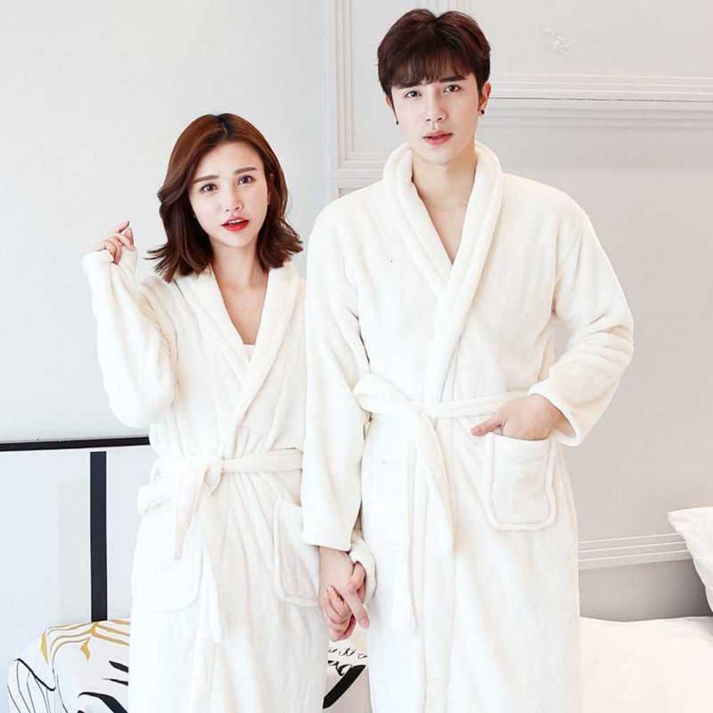 Autumn and winter flannel lovers' robes men's women's bathrobes coral velvet thickened long sleeve pajamas housewear
Autumn and winter flannel lovers' robes men's women's bathrobes coral velvet thickened long sleeve pajamas housewear