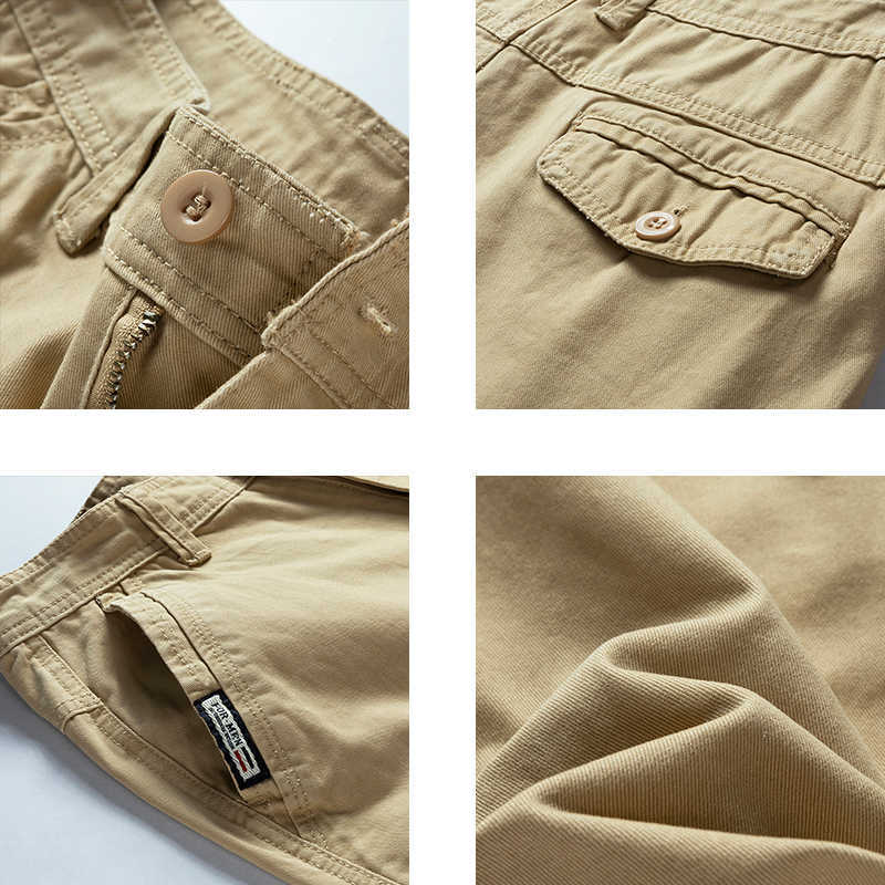 Spring Summer 100% Cotton Men's Shorts Clothing Embroidery Solid Denim Casual Business Social Men 210629