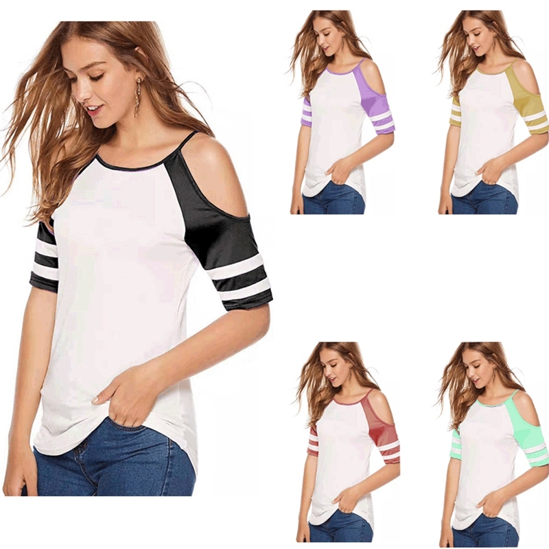 2021 Women Spring Summer New Shirt Loose Short Sleeve Female Tshirt Casual Tops Tees Sexy Off Shoulder O-neck Plus Size Shirts 2wv6, Red
2021 Women Spring Summer New Shirt Loose Short Sleeve Female Tshirt Casual Tops Tees Sexy Off Shoulder O-neck Plus Size Shirts 2wv6, Red